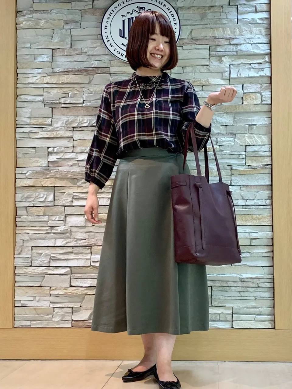 J.PRESS LADIES 内田 コーディネート画像