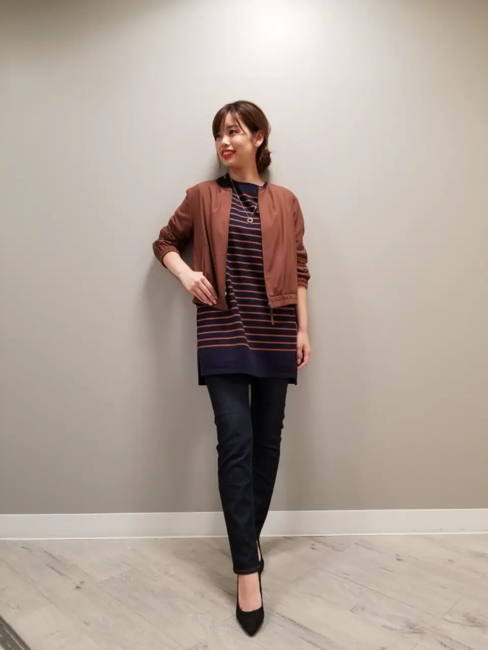 J.PRESS LADIES スタッフ コーディネート画像