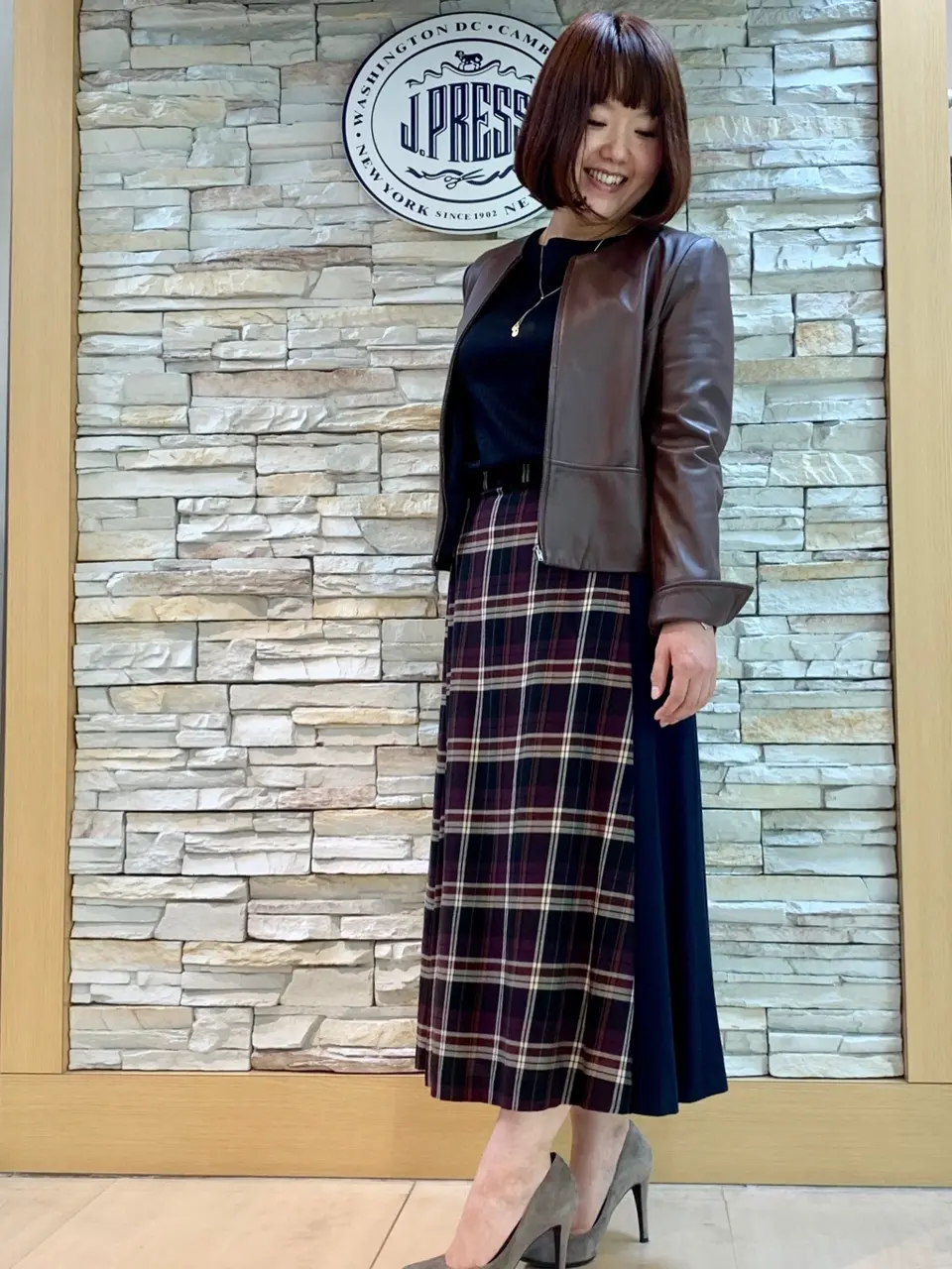 J.PRESS LADIES 内田 コーディネート画像