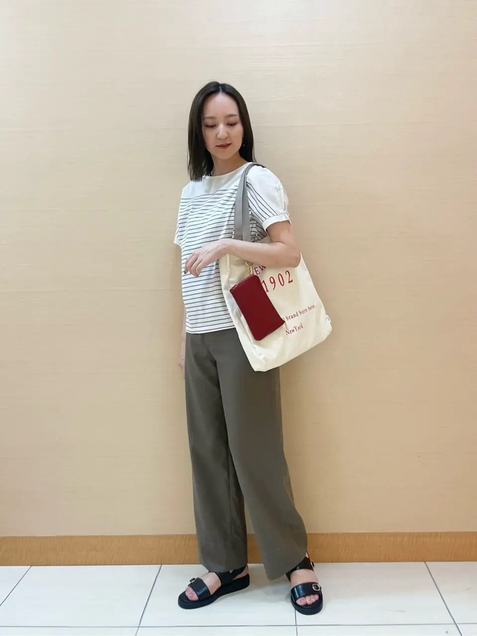 J.PRESS LADIES スタッフ コーディネート画像