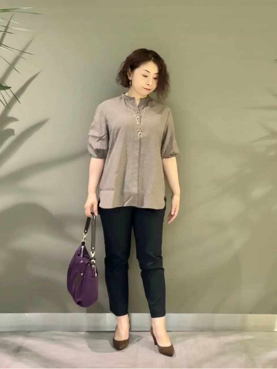 J.PRESS LADIES 髙木元 コーディネート画像