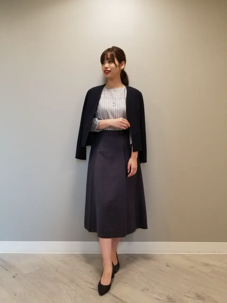 J.PRESS LADIES スタッフ コーディネート画像