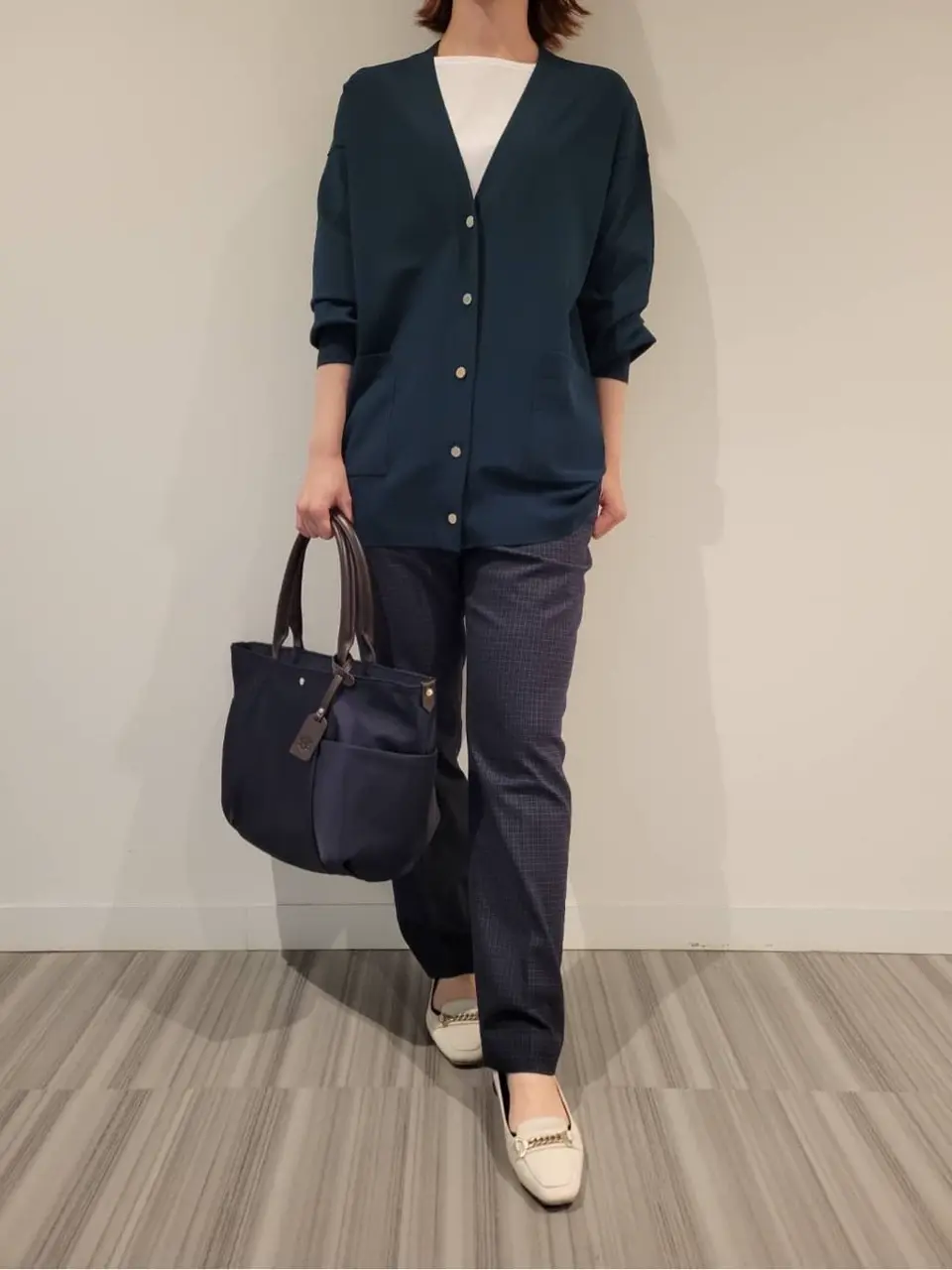 J.PRESS LADIES スタッフ コーディネート画像