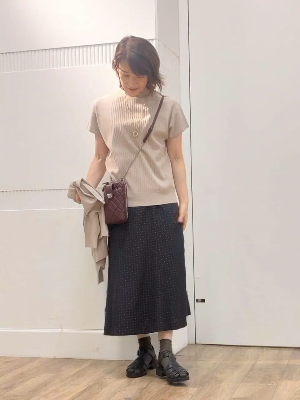 J.PRESS LADIES スタッフ コーディネート画像