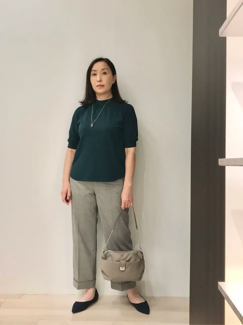 J.PRESS LADIES スタッフ コーディネート画像