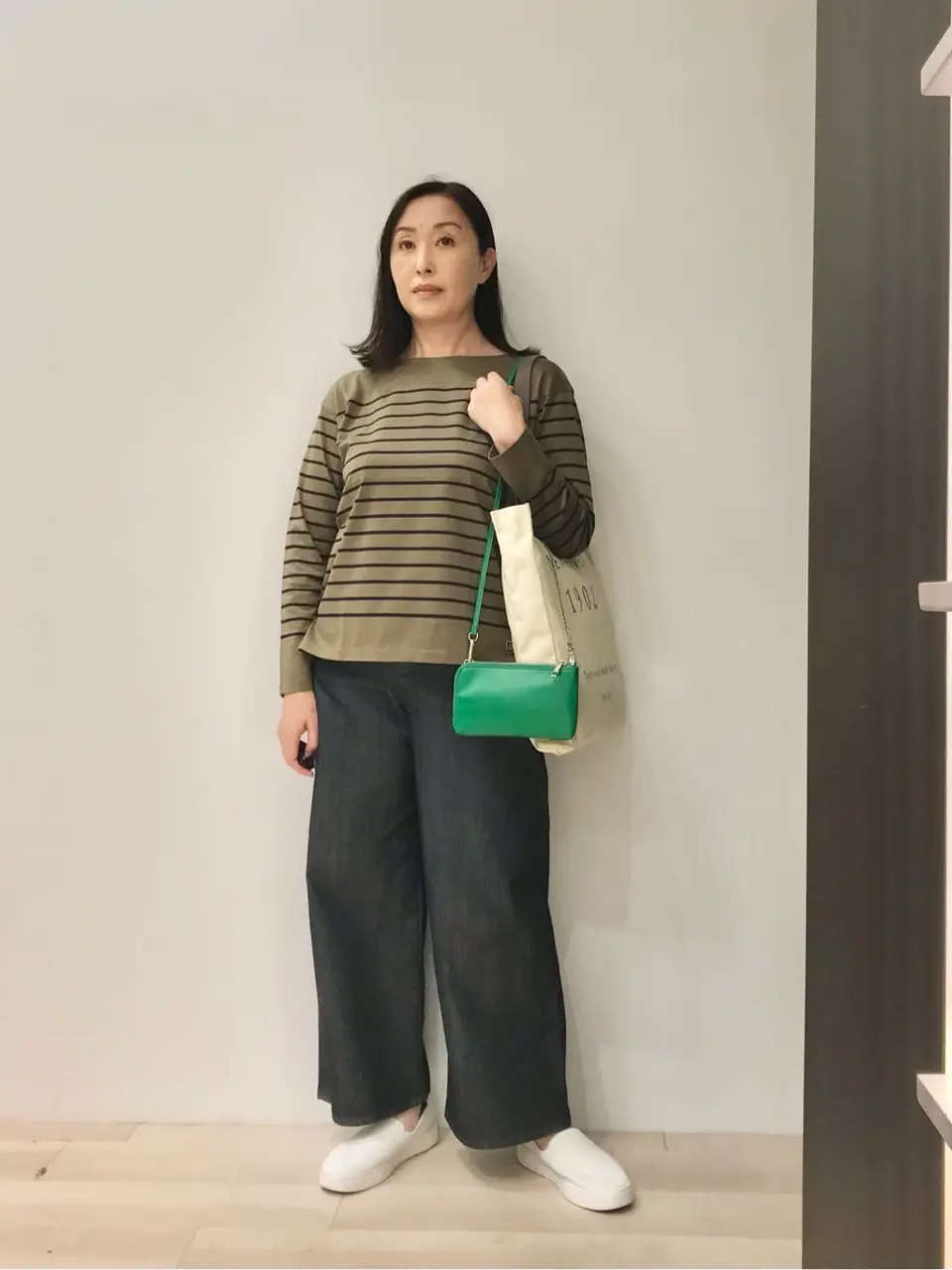 J.PRESS LADIES スタッフ コーディネート画像