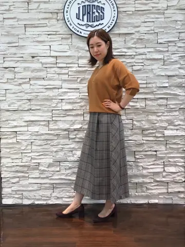 J.PRESS LADIES 金子 コーディネート画像
