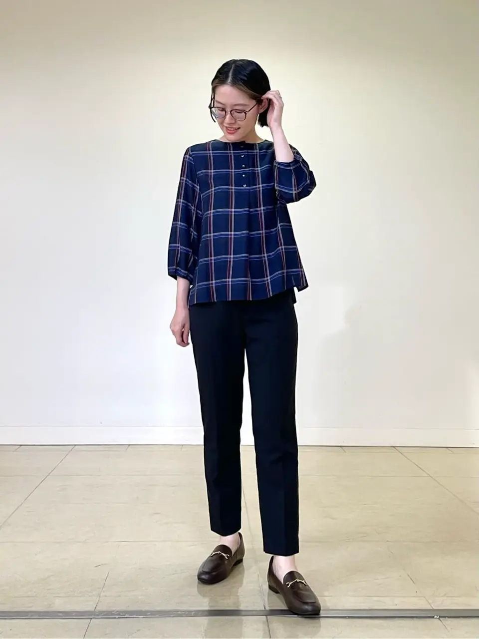 J.PRESS LADIES 佐藤 コーディネート画像