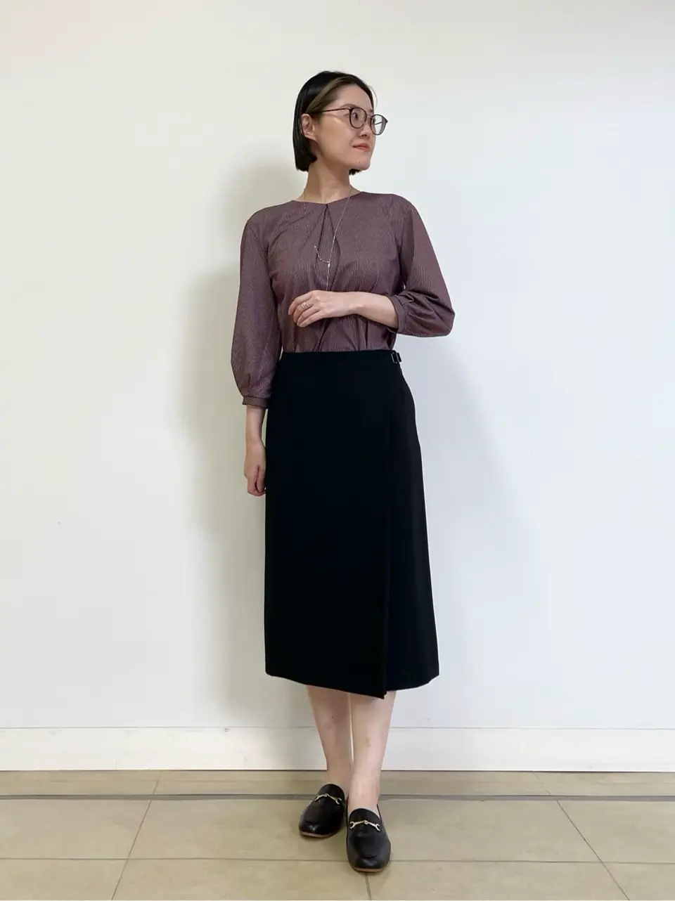 J.PRESS LADIES 佐藤 コーディネート画像