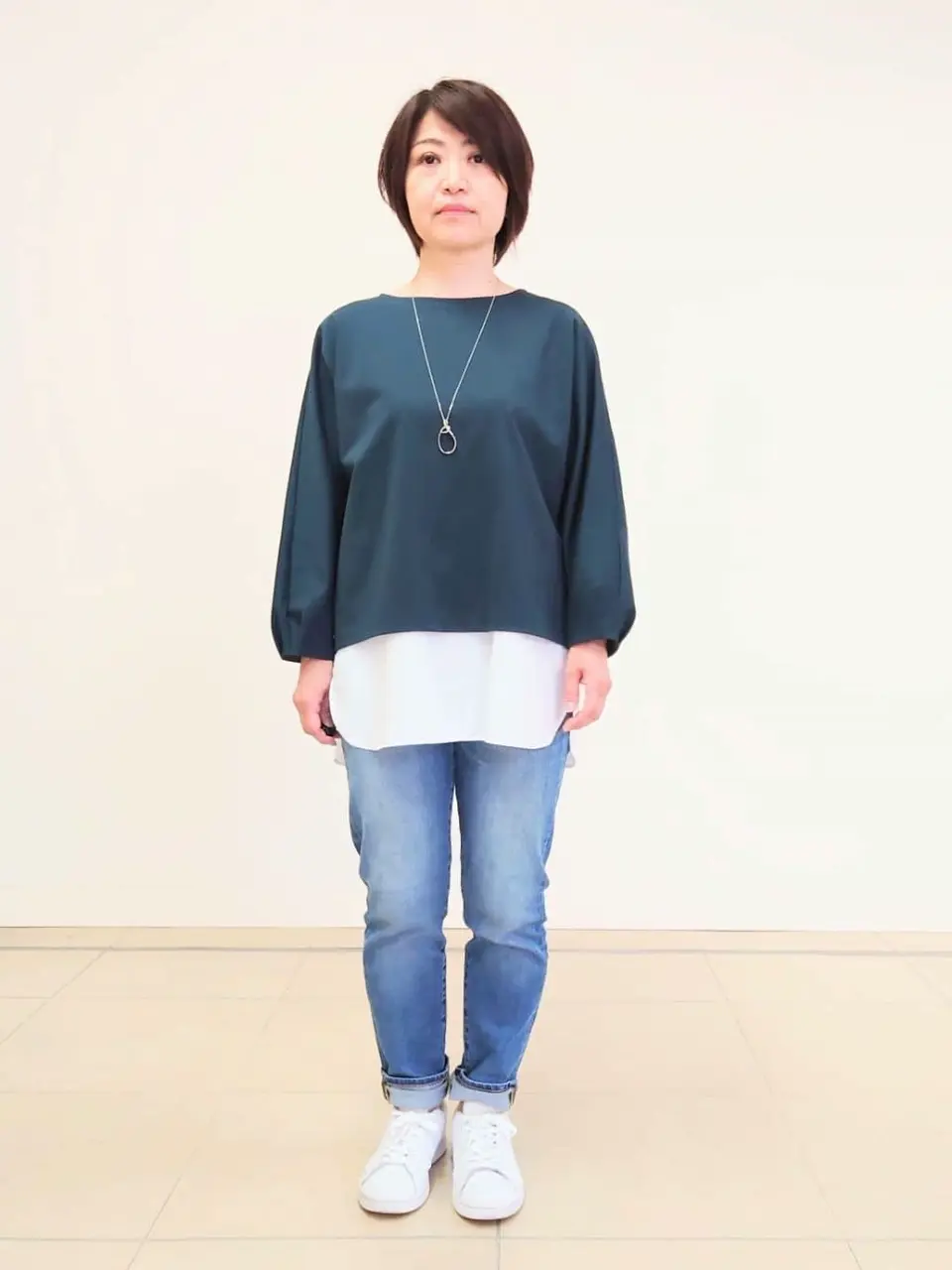 J.PRESS LADIES スタッフ コーディネート画像