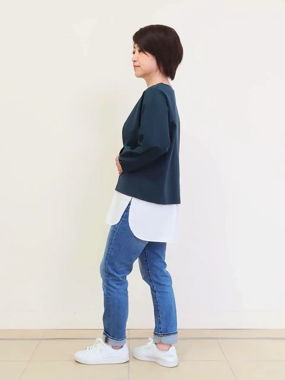 J.PRESS LADIES スタッフ コーディネート画像