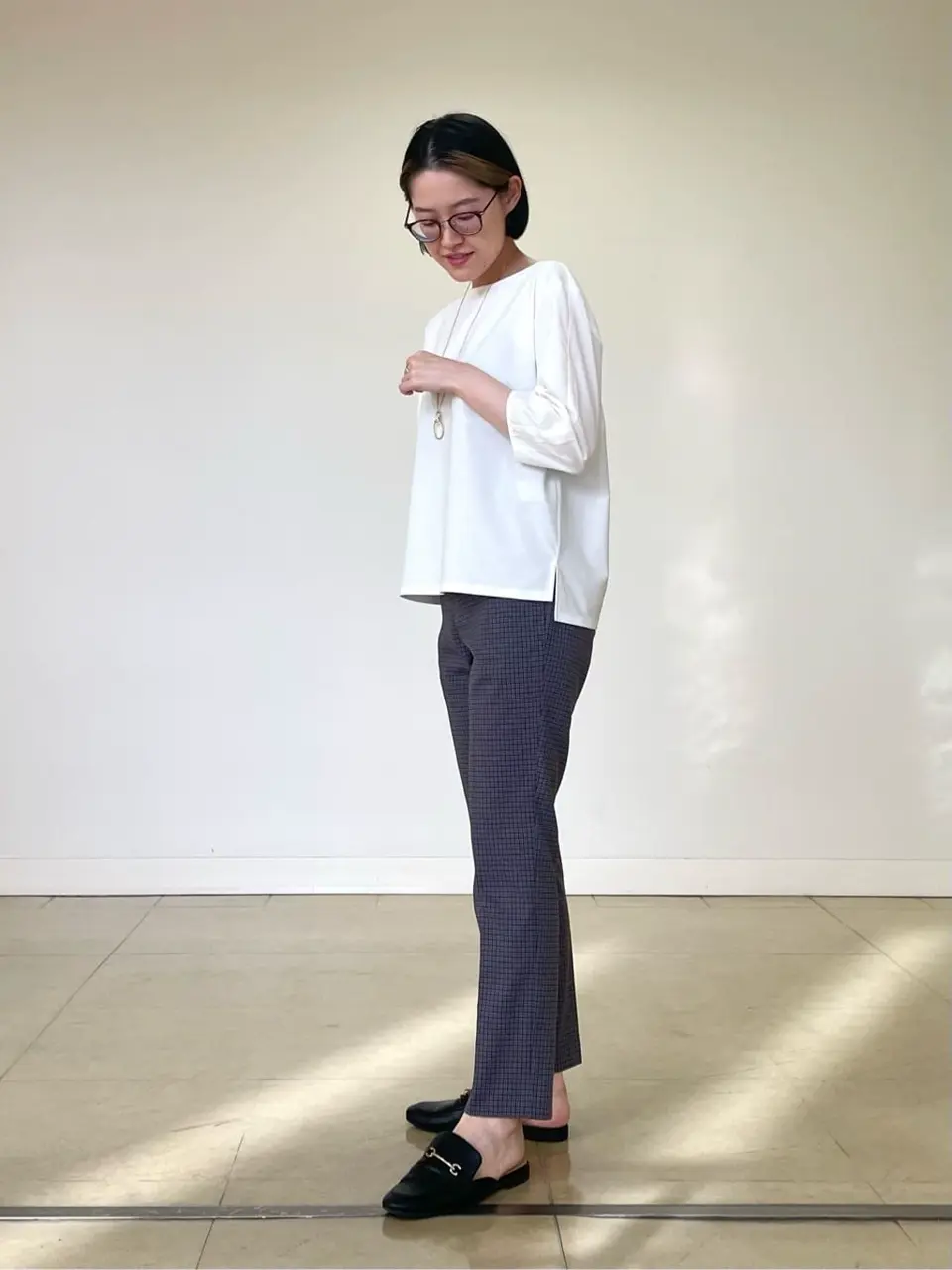 J.PRESS LADIES 佐藤 コーディネート画像