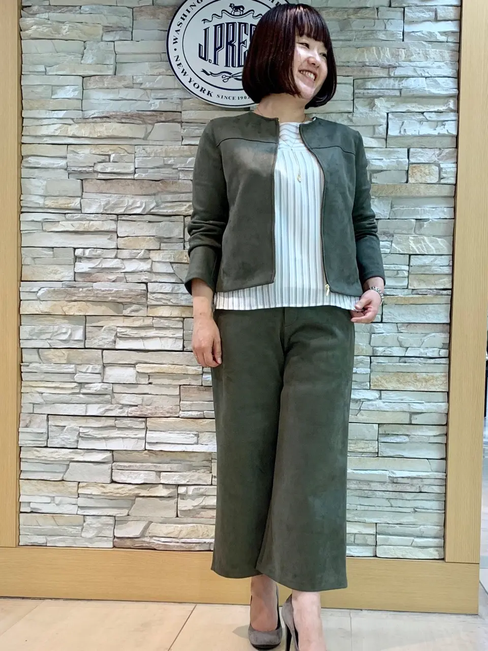 J.PRESS LADIES 内田 コーディネート画像