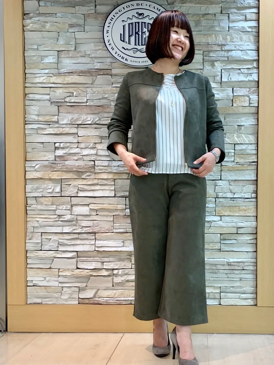 J.PRESS LADIES 内田 コーディネート画像