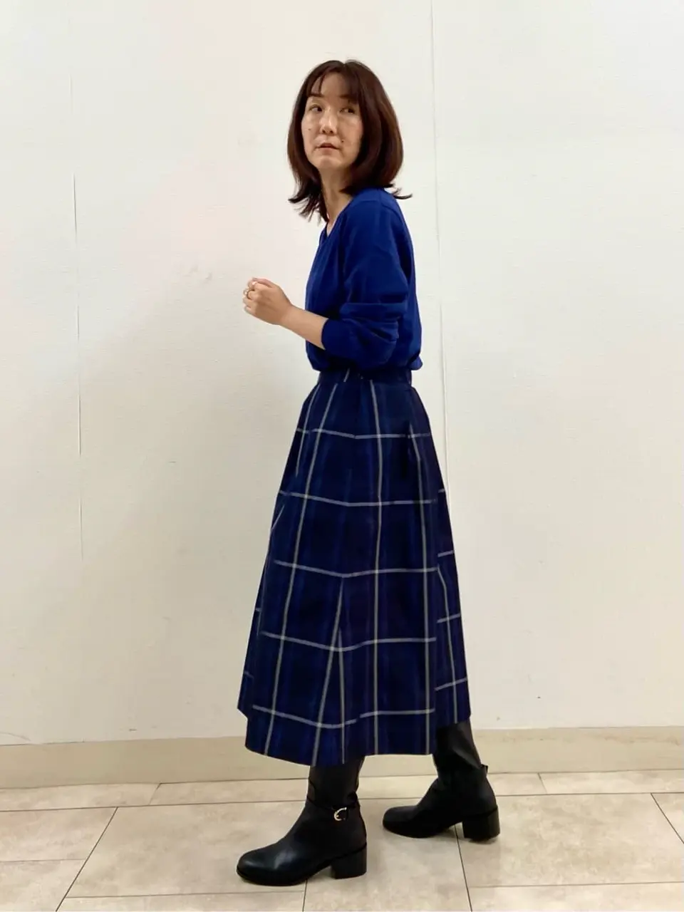 J.PRESS LADIES 前川 コーディネート画像