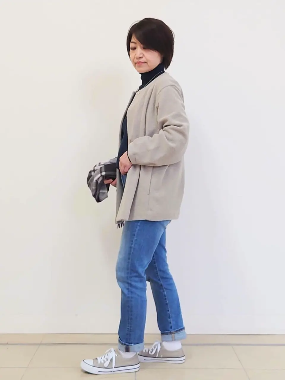 J.PRESS LADIES スタッフ コーディネート画像