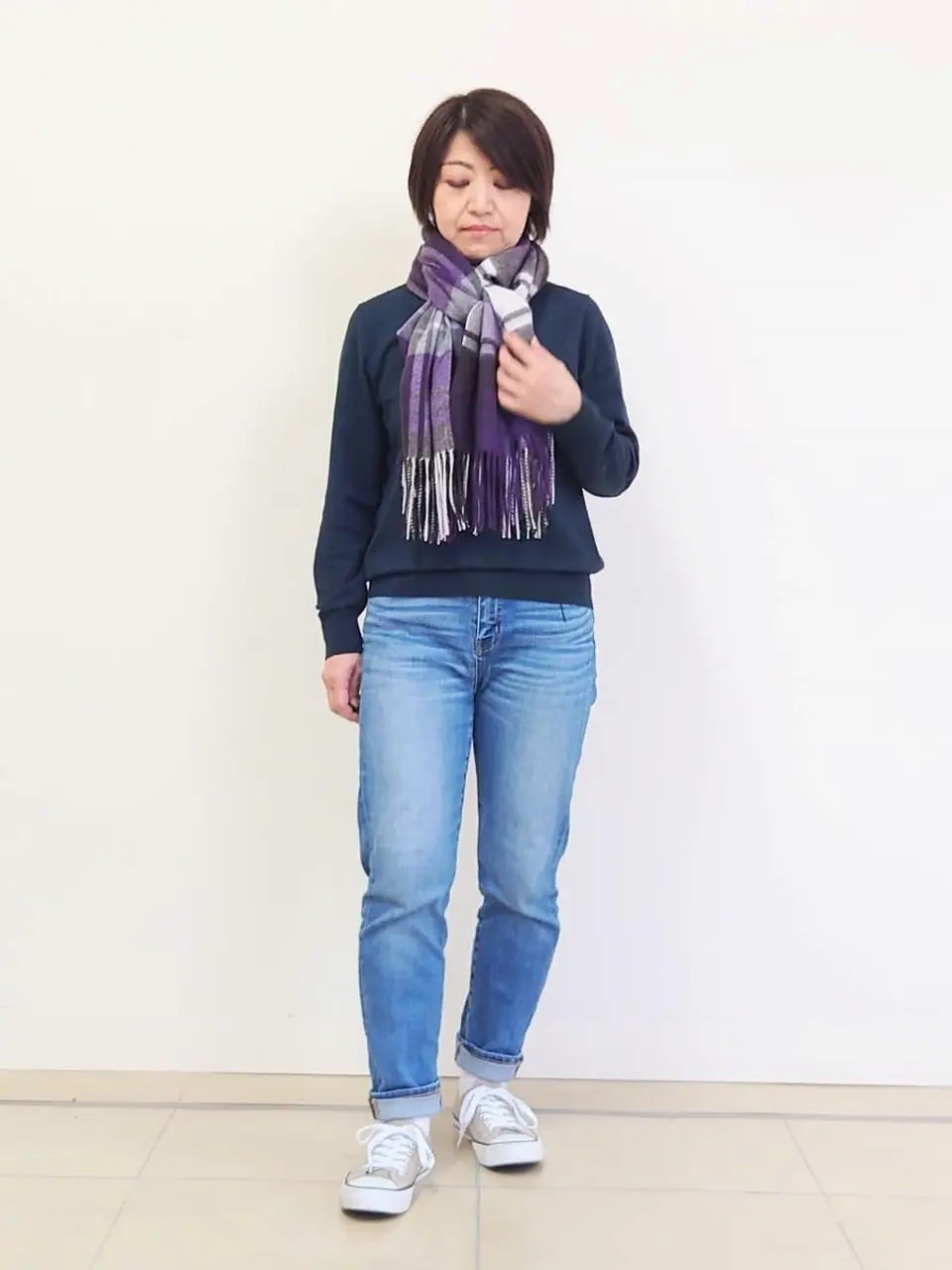 J.PRESS LADIES スタッフ コーディネート画像