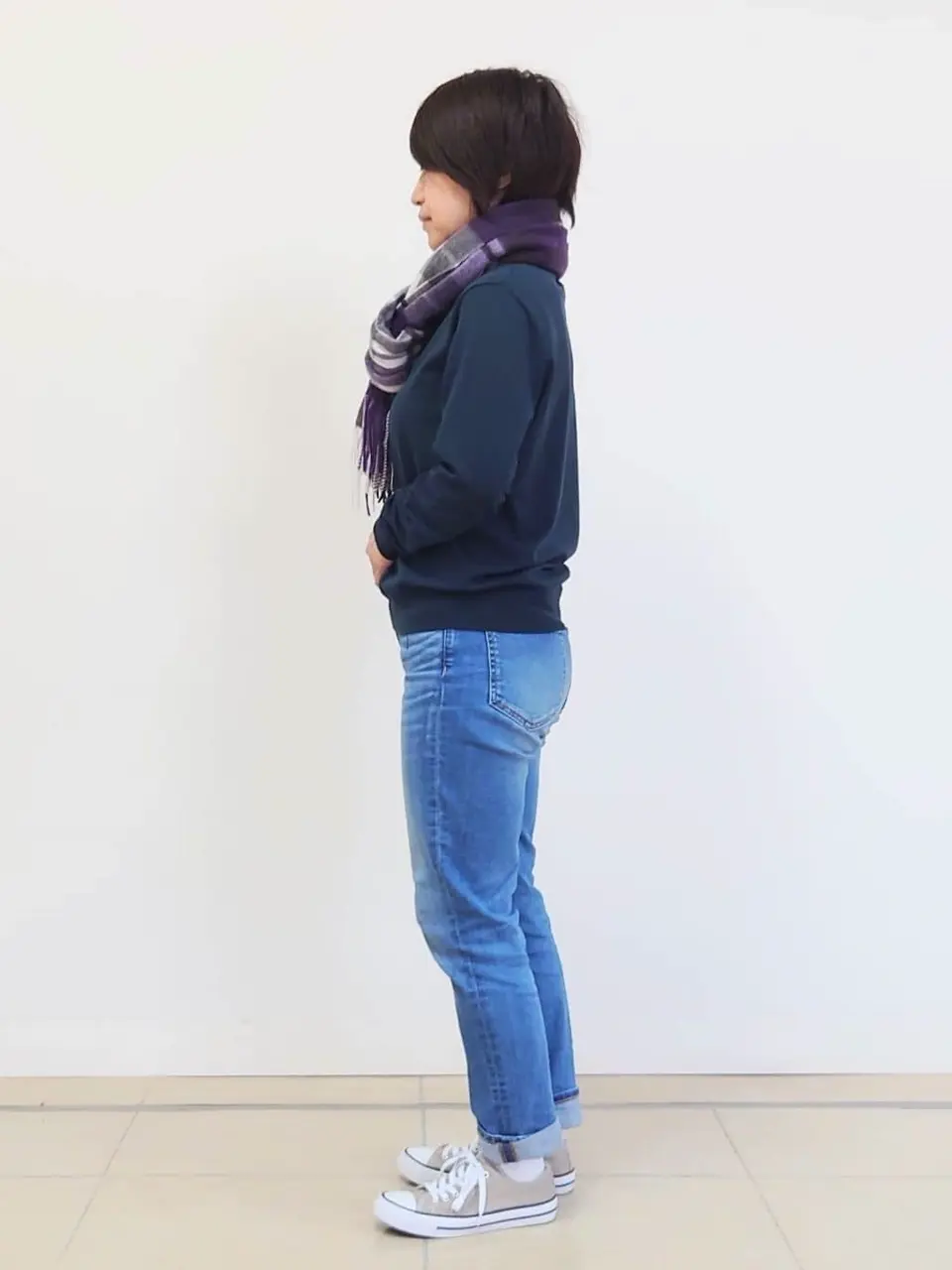 J.PRESS LADIES スタッフ コーディネート画像