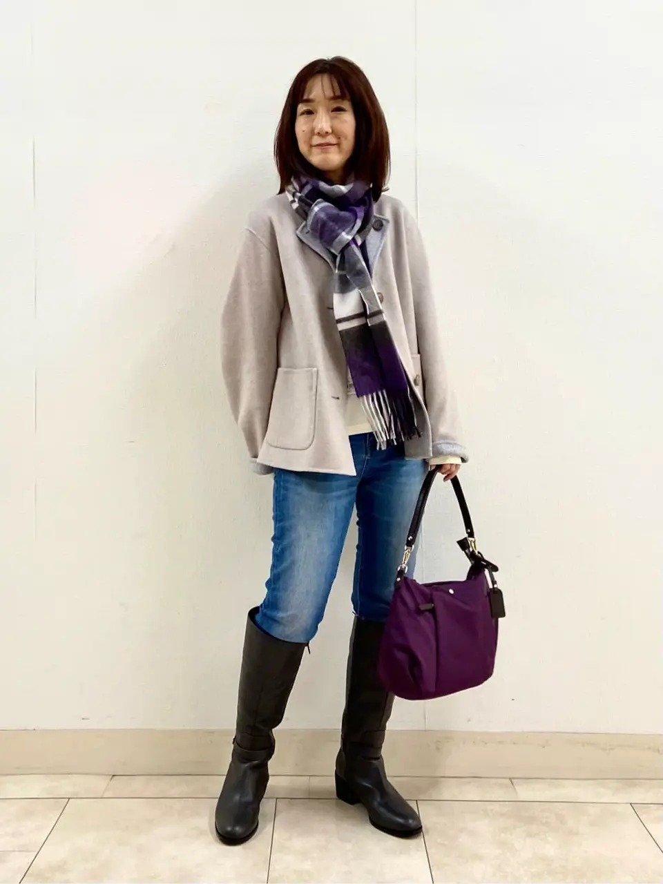 J.PRESS LADIES 前川 コーディネート画像