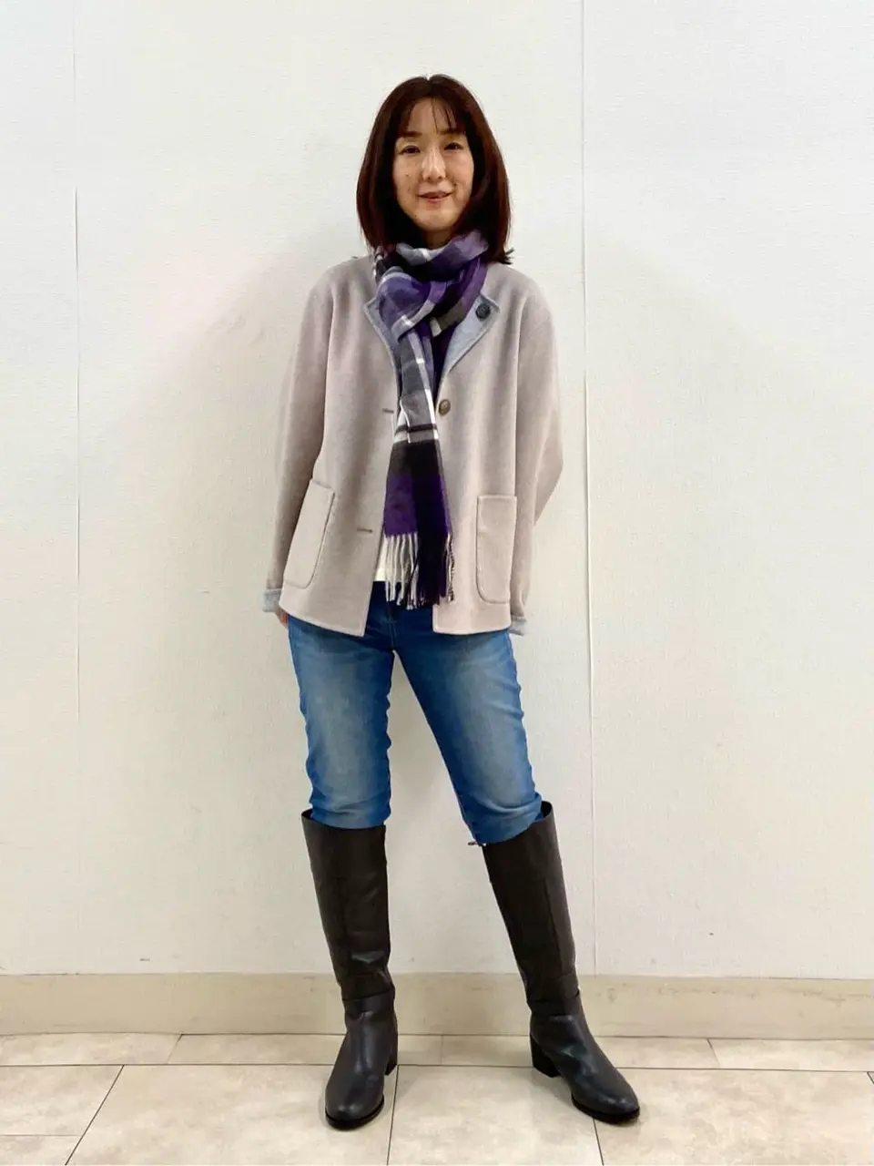 J.PRESS LADIES 前川 コーディネート画像