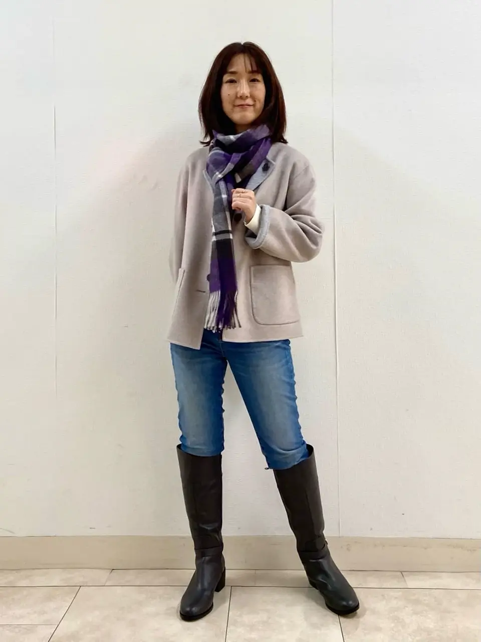 J.PRESS LADIES 前川 コーディネート画像