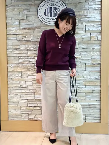 J.PRESS LADIES 内田 コーディネート画像