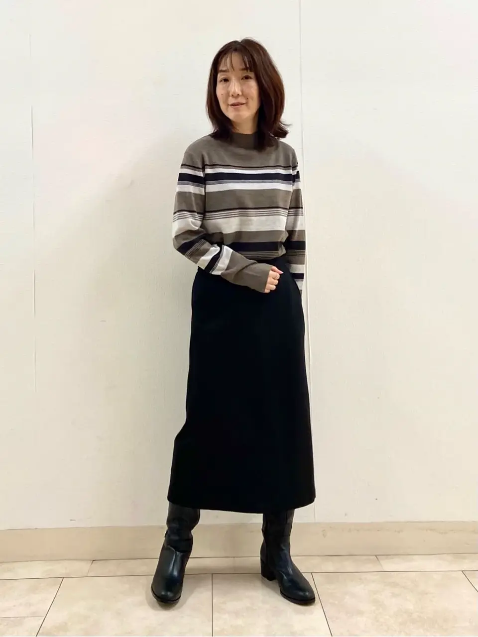 J.PRESS LADIES 前川 コーディネート画像