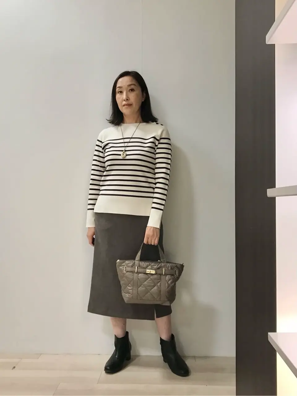 J.PRESS LADIES スタッフ コーディネート画像