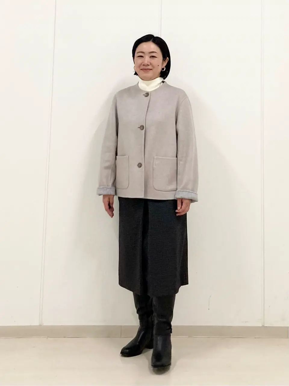 J.PRESS LADIES 辻本 コーディネート画像