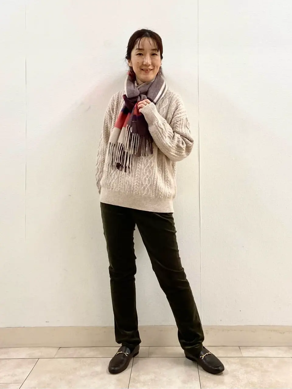 J.PRESS LADIES 前川 コーディネート画像