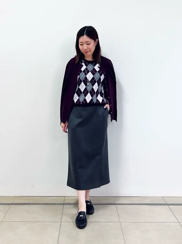 J.PRESS LADIES 金子 コーディネート画像