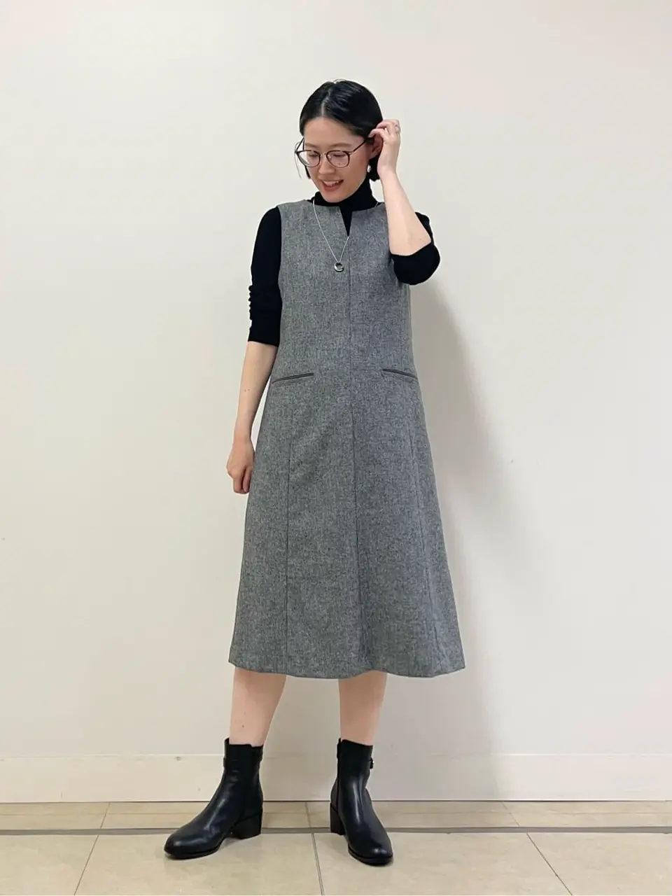 J.PRESS LADIES 佐藤 コーディネート画像