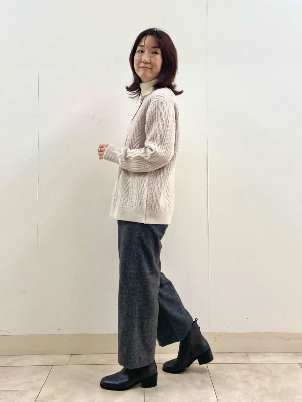 J.PRESS LADIES 前川 コーディネート画像