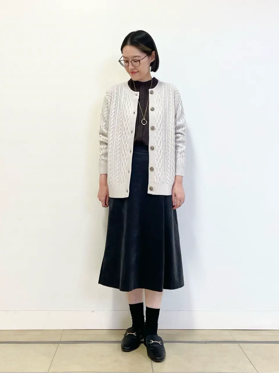 J.PRESS LADIES 佐藤 コーディネート画像