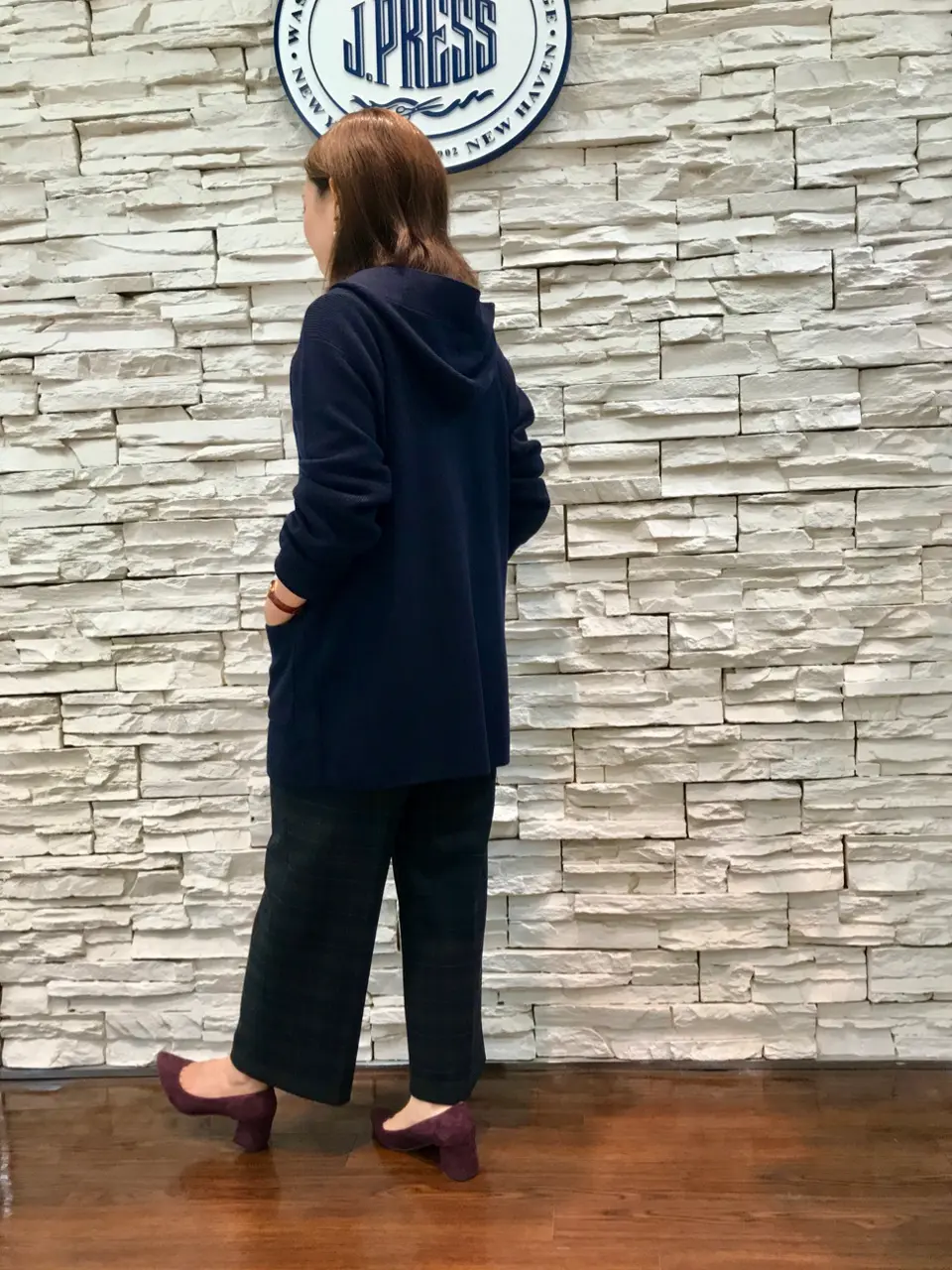 J.PRESS LADIES 金子 コーディネート画像