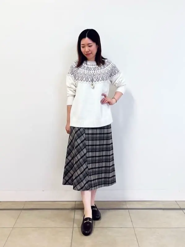 J.PRESS LADIES 金子 コーディネート画像