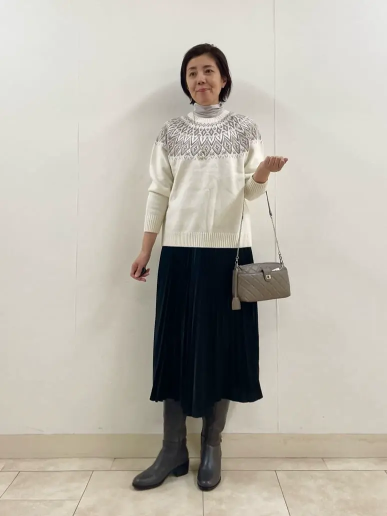 J.PRESS LADIES 守田 コーディネート画像