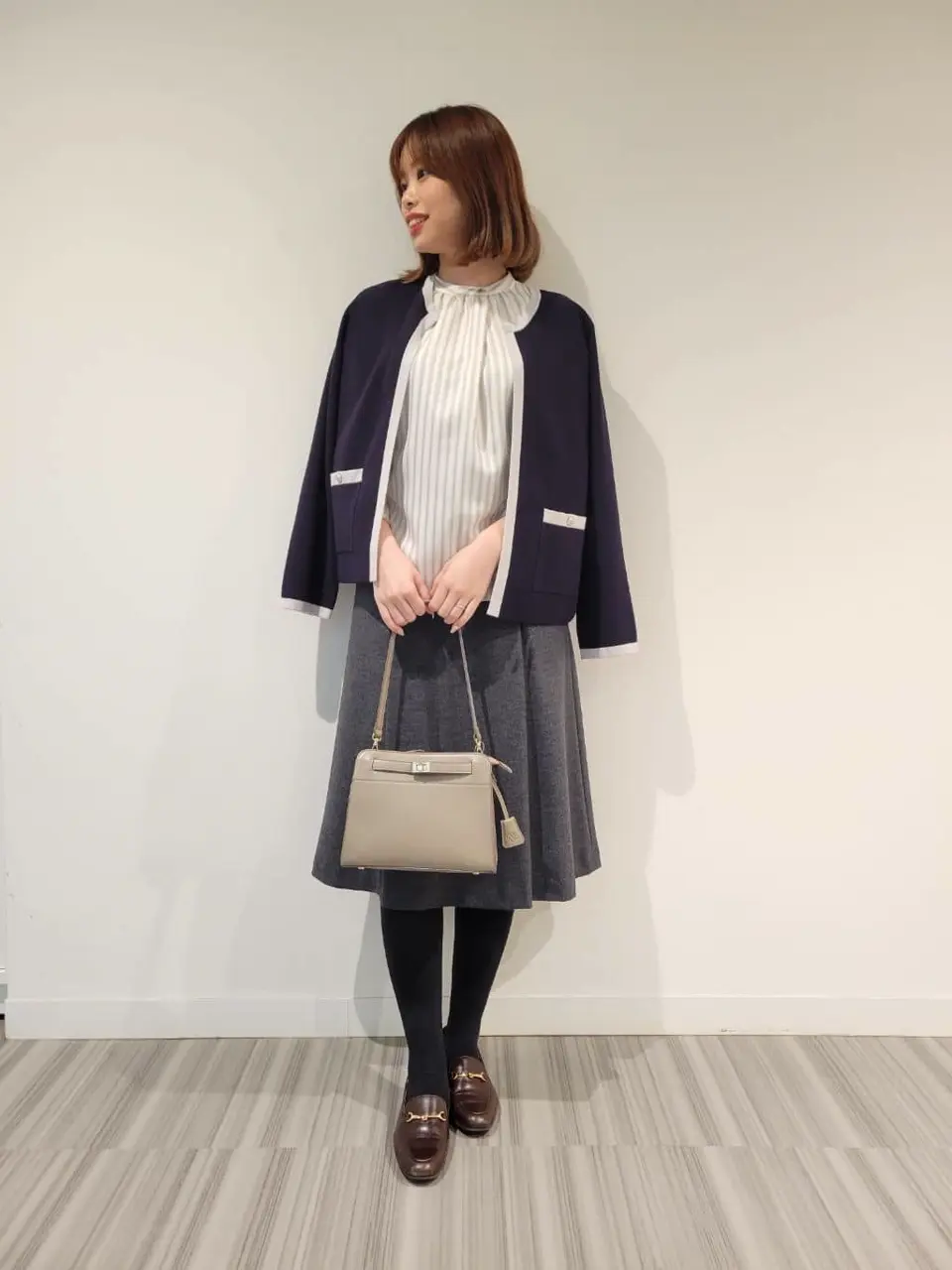 J.PRESS LADIES スタッフ コーディネート画像