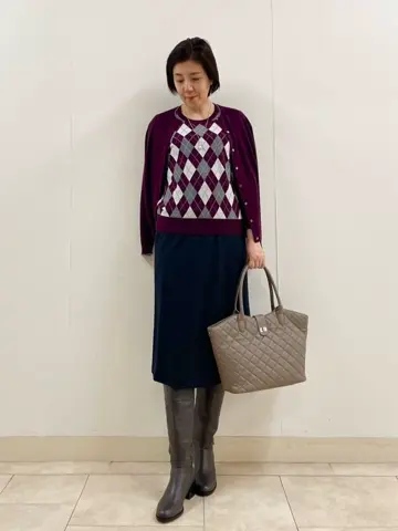 J.PRESS LADIES 守田 コーディネート画像