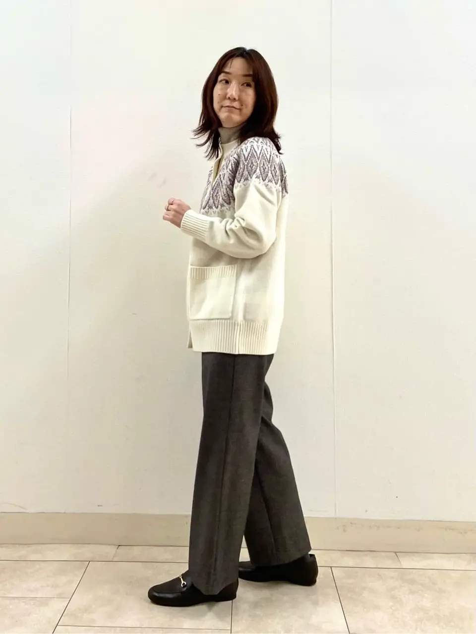 J.PRESS LADIES 前川 コーディネート画像