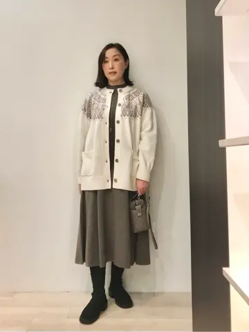 J.PRESS LADIES スタッフ コーディネート画像