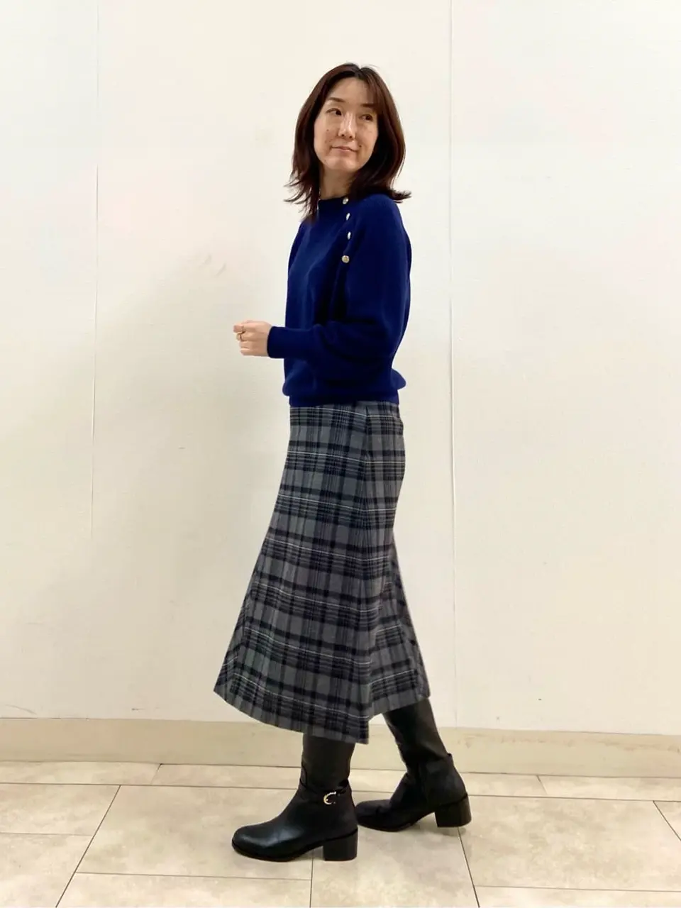 J.PRESS LADIES 前川 コーディネート画像