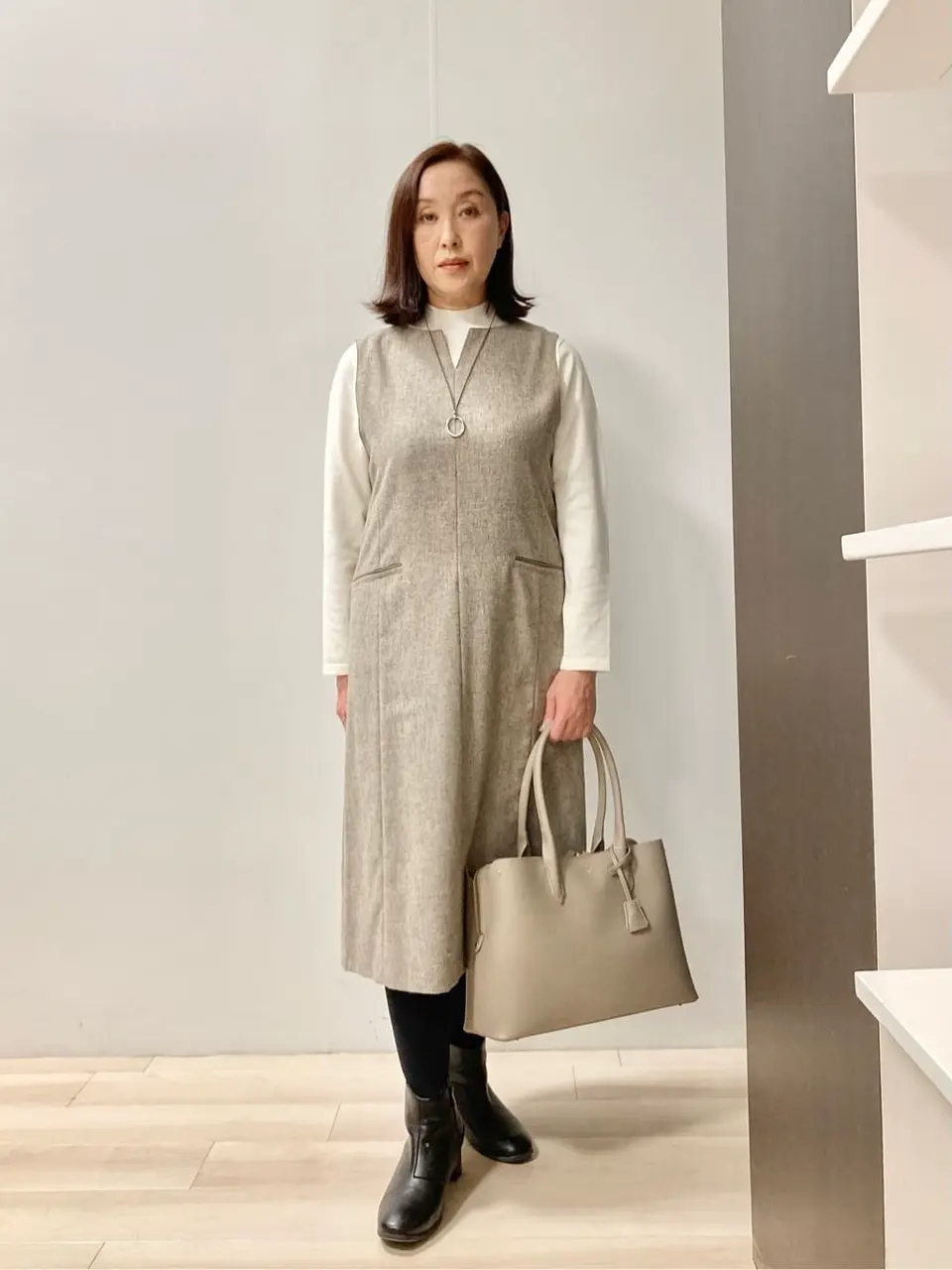 J.PRESS LADIES スタッフ コーディネート画像