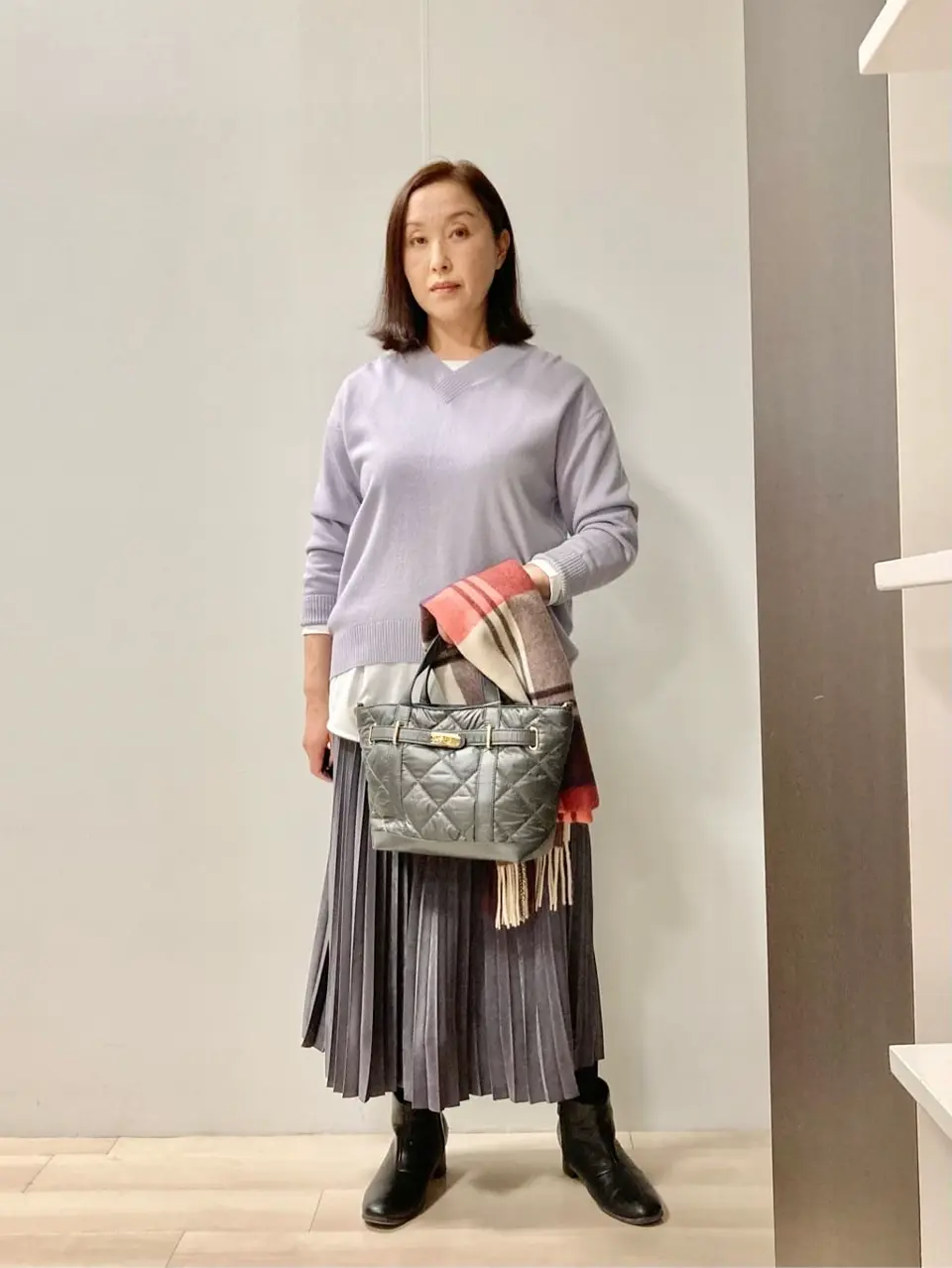 J.PRESS LADIES スタッフ コーディネート画像