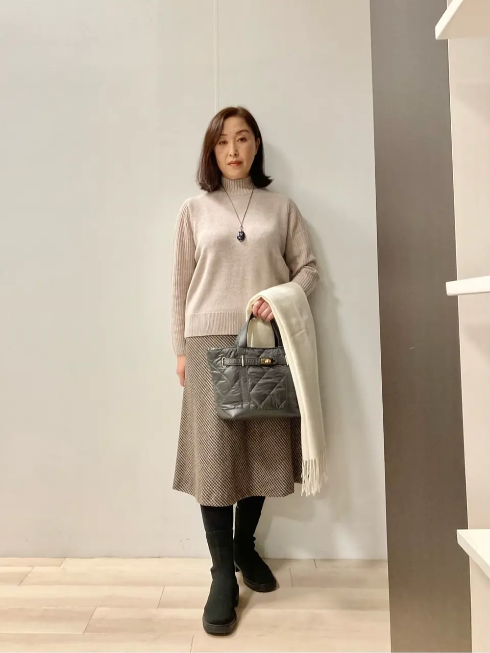 J.PRESS LADIES スタッフ コーディネート画像