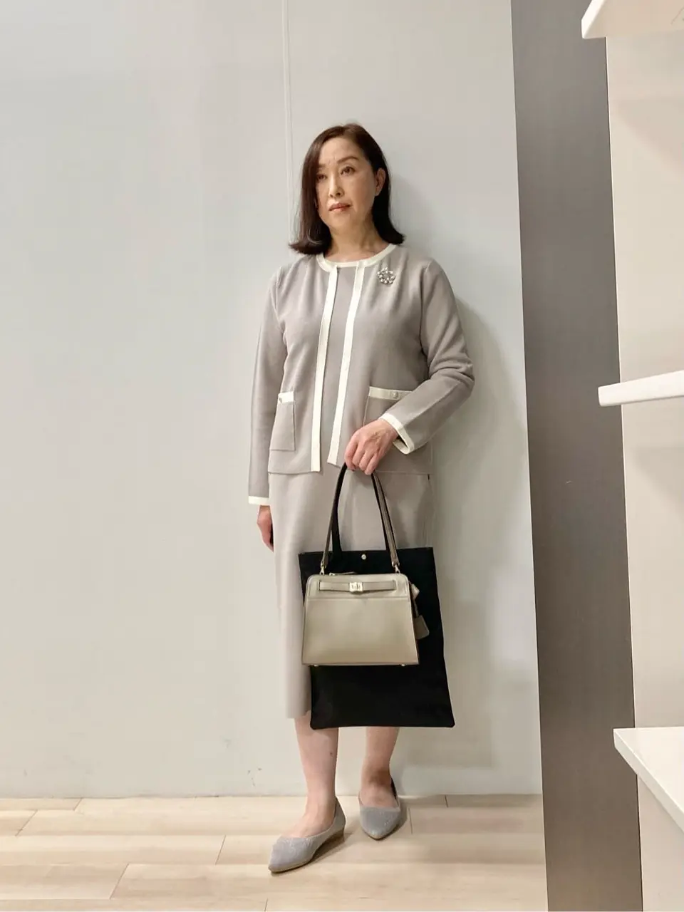 J.PRESS LADIES スタッフ コーディネート画像
