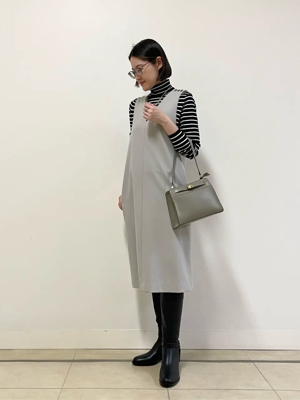 J.PRESS LADIES 佐藤 コーディネート画像