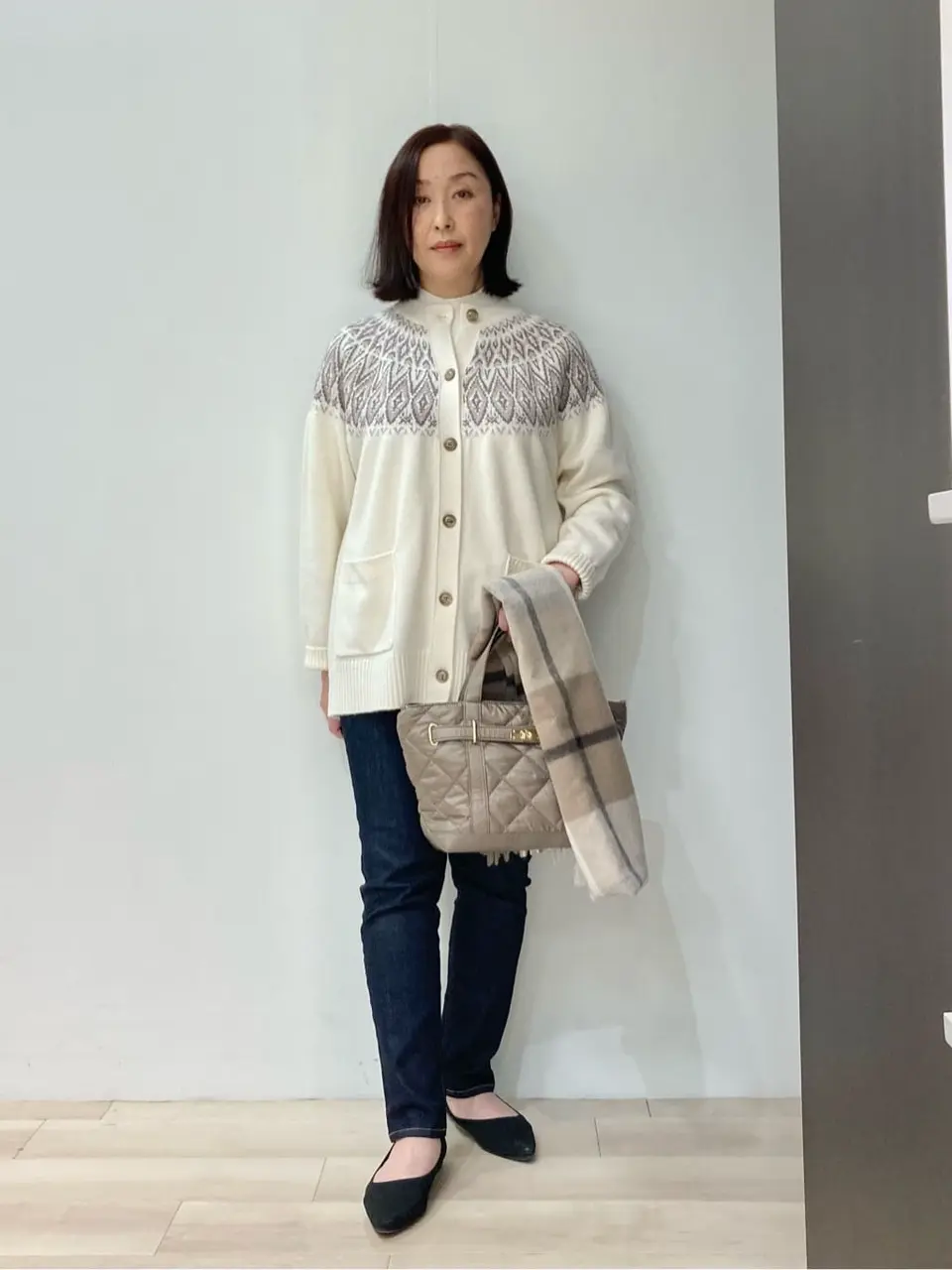 J.PRESS LADIES スタッフ コーディネート画像