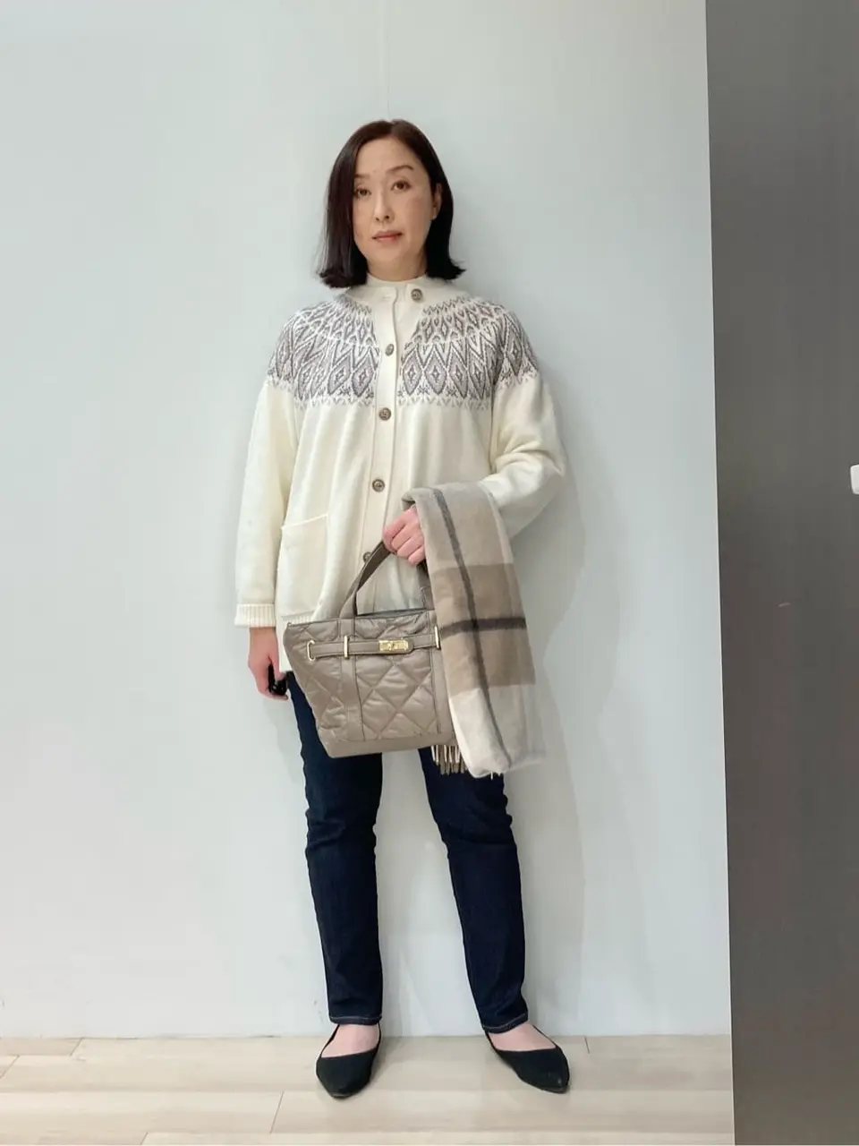 J.PRESS LADIES スタッフ コーディネート画像