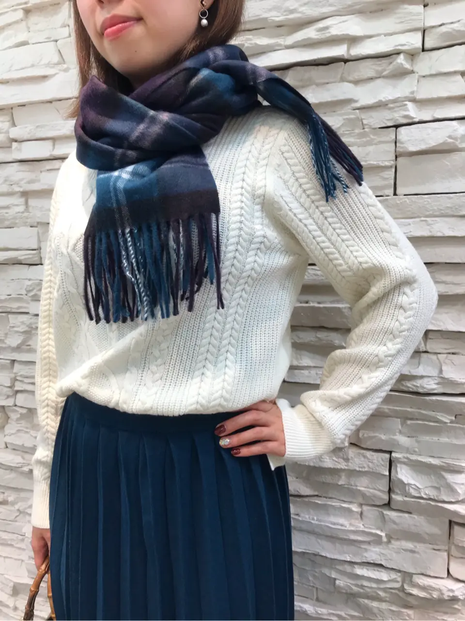 J.PRESS LADIES 金子 コーディネート画像